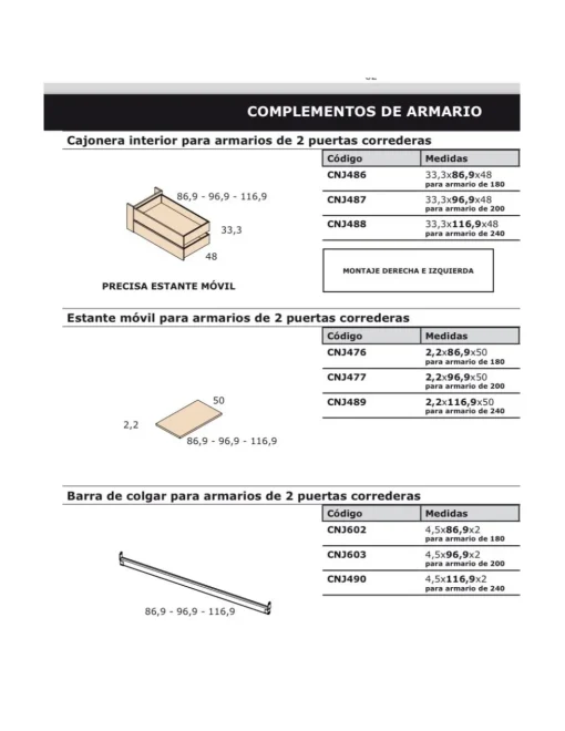 ARMARIO 72 AZOR