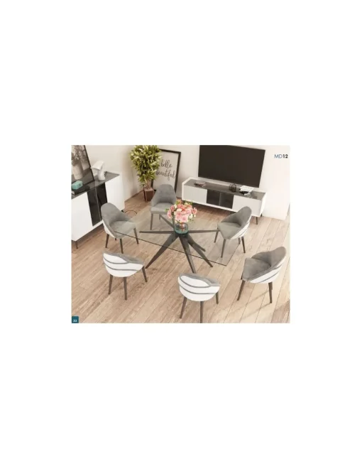 CONJUNTO MESA + SILLAS FRANCO FURNITURE
