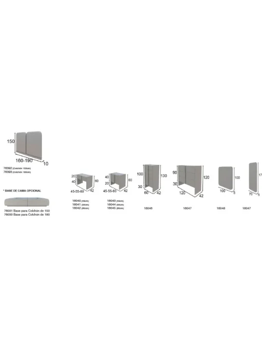 DORMITORIO BY FRANCO FURNITURE