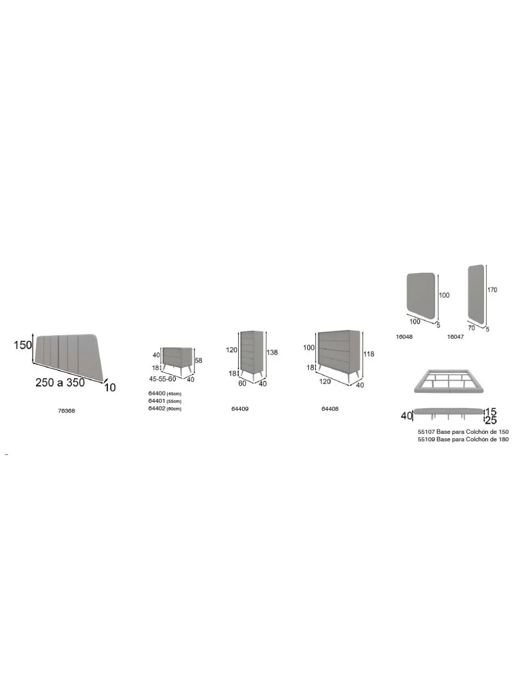 DORMITORIO BY FRANCO FURNITURE