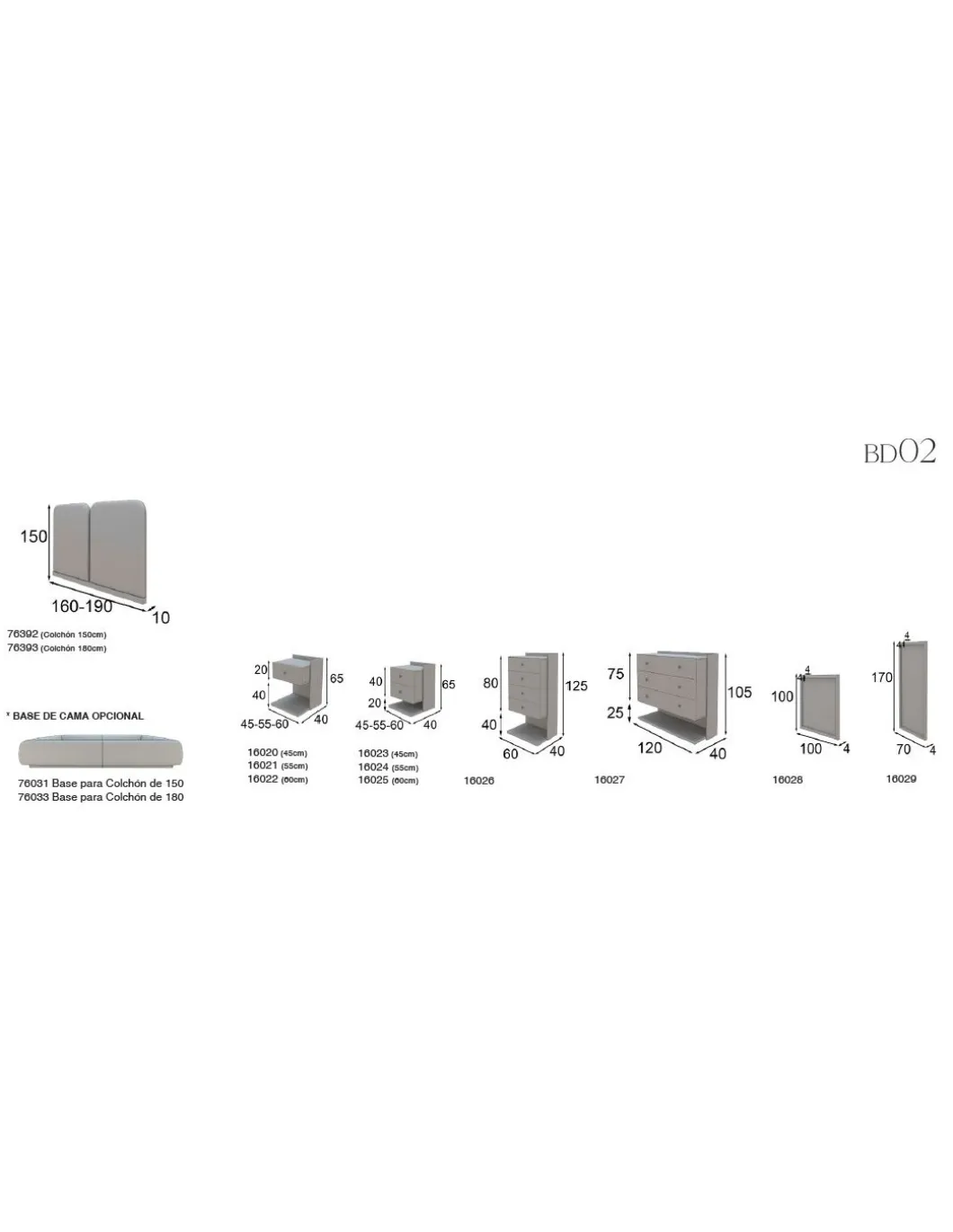 DORMITORIO BY FRANCO FURNITURE