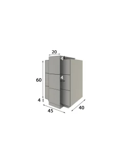 DORMITORIO FRANCO FURNITURE MX64