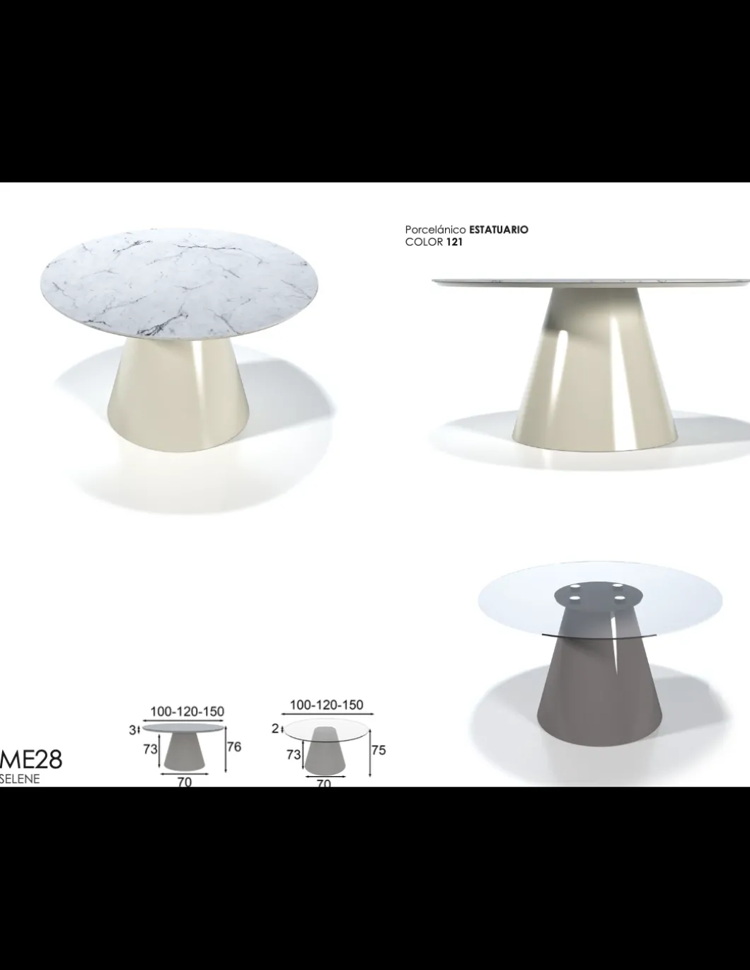 MESA COMEDOR SELENE FRANCO FURNITURE