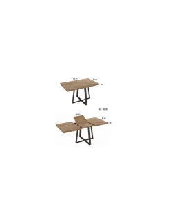 MESA RIMOBEL DUE RECTANGULAR