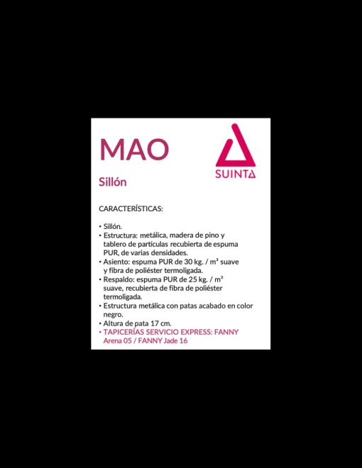 SILLON MAO