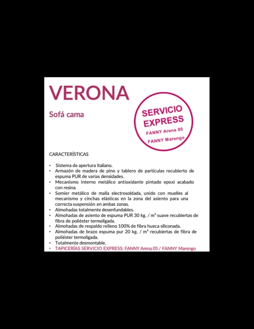 SOFA CAMA VERONA